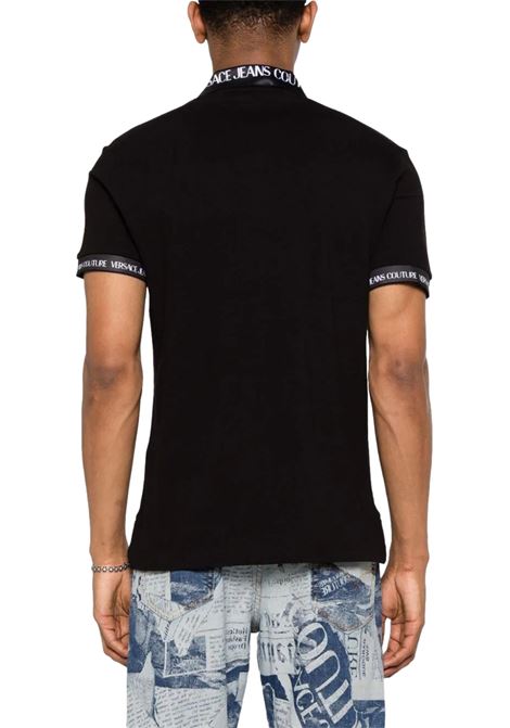 Versace Jeans CouturePolo con bordo Barocco VERSACE JEANS COUTURE | Polo | 76GAGT00 CJ01T899